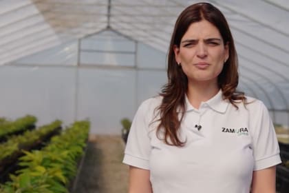 Florencia Zamora, gerente de finanzas de la empresa familiar
