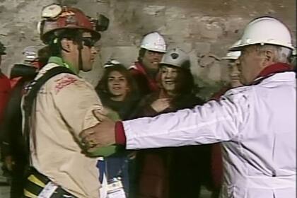 Florencio Ávalos, uno de los 33 mineros, que estuvieron atrapados en una mina en Chile, en 2010