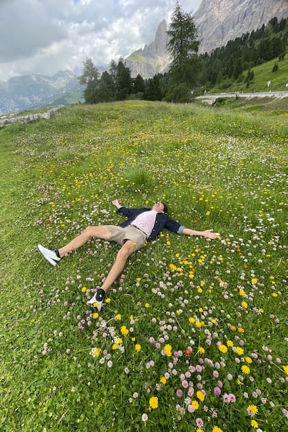 Flores silvestres en el Val di Gardena.