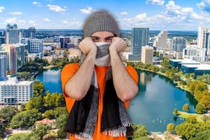 Vuelve el frío a Florida: el momento exacto en que bajarán las temperaturas en Orlando