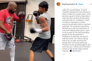 De tal palo, tal astilla: Mayweather será entrenador y ya prepara a su sobrino