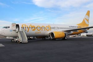 Flybondi despachó el equipaje por camión en un vuelo de Bariloche a Córdoba