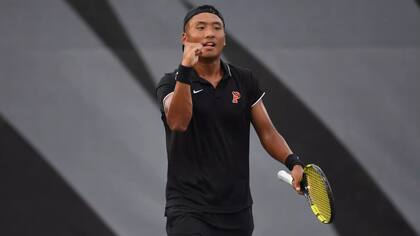 Fnu Nidunjianzan tenía problemas con las pelotitas en Tibet: por la altura (4200), muchas veces estallaban