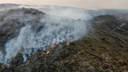 Focos de incendio en Camino Ancho