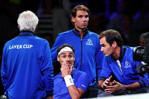 Secretos de grandes: los consejos de Federer y Nadal a Fognini en pleno partido
