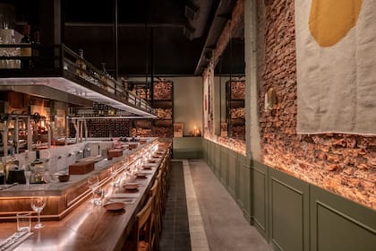 Fogón y un completo menú de pasos