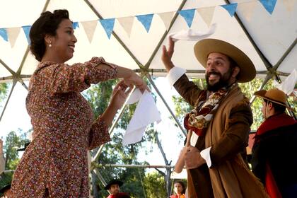 Folklore en el domo de danza de Tecnópolis