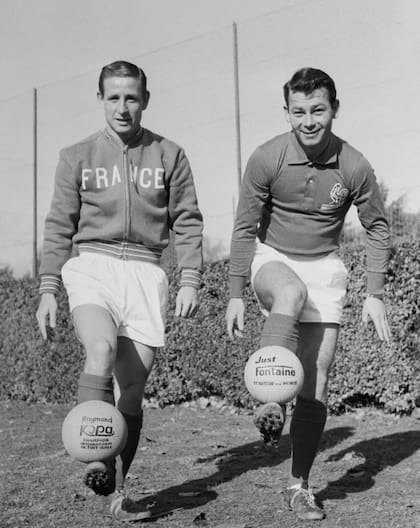 Fontaine y Kopa, una dupla letal en la selección de Francia en Suecia 1958