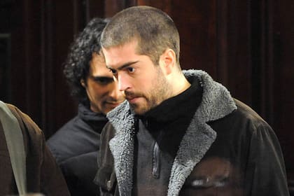 Fontanet en el juicio por la tragedia de Cromañón, en 2009