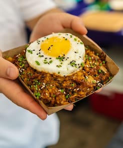 Cuándo es la feria gastronómica con más de 30 puestos de comidas ricas y entrada gratis