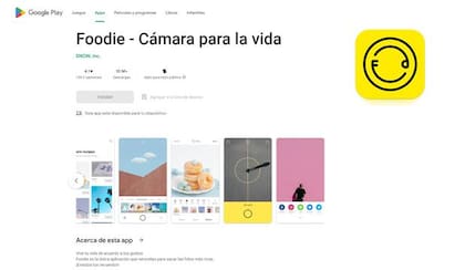 Foodie es ideal para aquellos que le sacan fotos a las comidas
