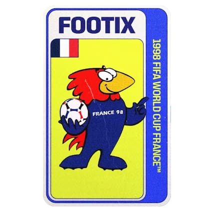 Footix, de Francia 1998 (Foto: FIFA)