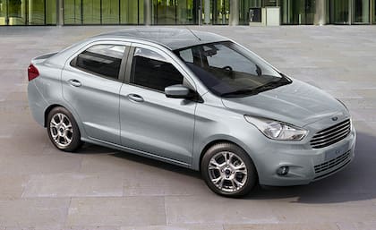 Ford KA+, la versión sedán del modelo chico del óvalo