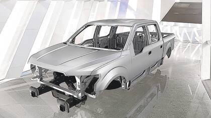 Ford redujo 317 kilos de su modelo más popular, la camioneta F150, al optar por una carrocería de aluminio.