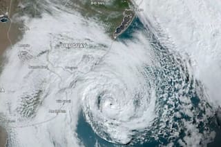 Uruguay en alerta ante la llegada de un ciclón extratropical