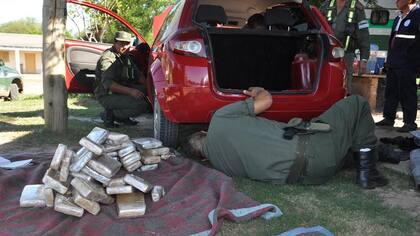 Formosa: un conductor fue detenido con 34 kilos de marihuana