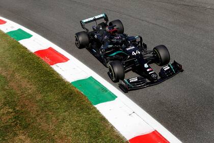 Lewis Hamilton volvió a ser el más rápido en los ensayos libres, ahora en Monza