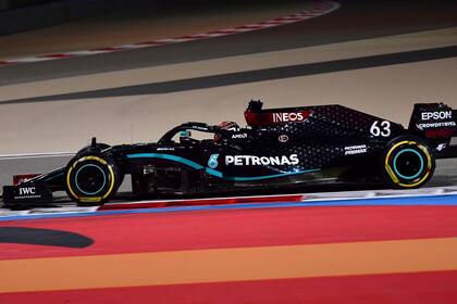 El Gran Premio de Sakhir 2020, la primera experiencia de George Russell con Mercedes en la Fórmula 1: reemplazó a Lewis Hamilton, que se contagió de Covid-19