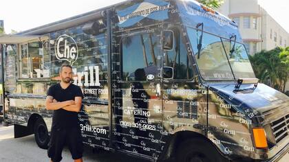 El food truck que trabaja para Trump