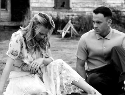 Forrest Gump y Jenny por Lu.