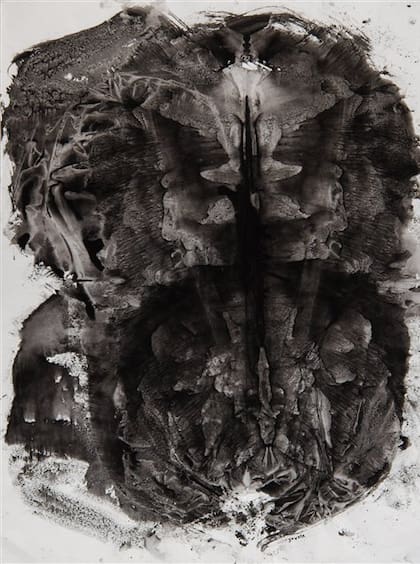 Fósil VI. Tinta sobre papel, 2006. Gentileza Jorge Mara-La Ruche