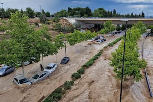 Pánico en España: las impresionantes imágenes de las inundaciones que afectaron Zaragoza