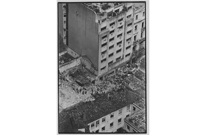 Foto de archivo del ataque a la embajada de Israel en 1992
