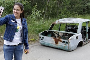 Chernobyl: las fotografías de turistas que generan polémica