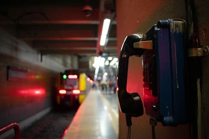 Foto de Florencia Rosati tomada en la Estación San Pedrito