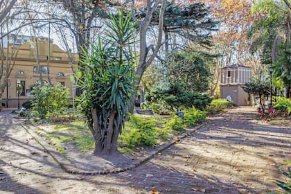 El corazón antiguo del Olivos ferroviario.