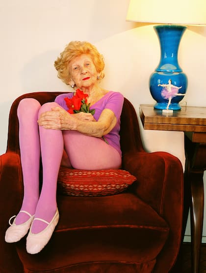 Foto de la serie "Grandes Mujeres", que fue tapa de su libro homónimo.