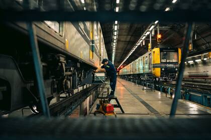 Foto de Nicolás Ferreyra en el Taller Nazca