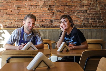 Dalmacio es chef de alta cocina y Cecilia siempre trabajó en gastronomía.