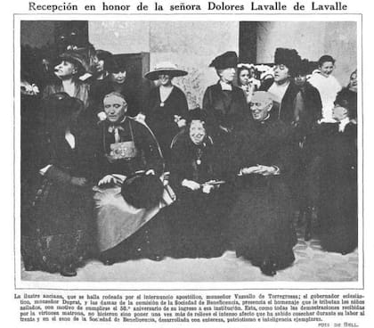 Foto de su cumpleaños número 50, tomada en 1920.