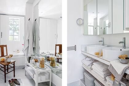 Jabones artesanales (Casa de Lavandas), cepillos ecológicos (Mochica Home) y toallas de gasa (Natural Cosas Simples).