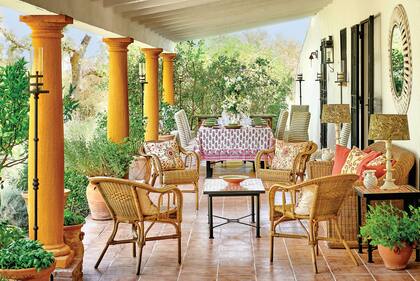 Desde este punto, Susan y Harry admiran el atardecer de cada día.