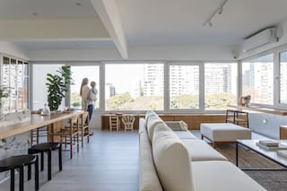 Compraron la unidad vecina a la que alquilaban para reformar y así quedarse en el Puerto de Olivos