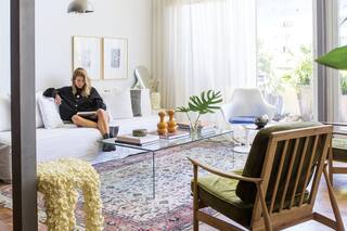 Una diseñadora convirtió en su cancherísimo loft la oficina que alquiló en La Algodonera