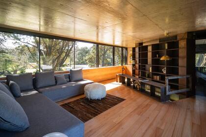 Simple, el sillón en módulos se puede reubicar en base a las necesidades del momento.