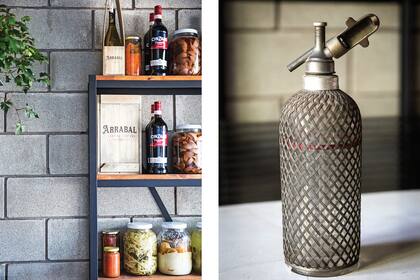 Pickles y conservas, clásicos de la cocina porteña y un emblema de la casa.