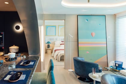 Artefactos (IDEA). El diseño de iluminación estuvo a cargo de las arquitectas Emi Cappiello y Diana Portillo; la provisión e instalación de los sistemas de iluminación domótica, de Carlos Cappiello.