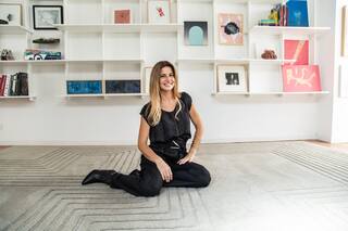 Diseña alfombras y fue convocada para participar en el Design Miami: "Sin importar en qué lugar del mundo estés, investigá"