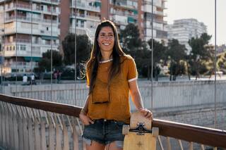 Gracias al skate inició un proceso de sanación y creó una organización que ayuda a mujeres de todo el mundo