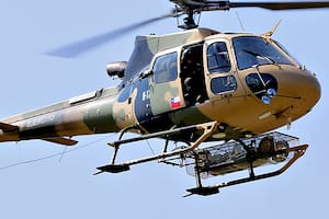 Foto ilustrativa de un helicoptero militar