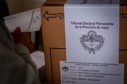 Foto Javier Corbalan:   07 de Mayo de 2023 elecciones provinciales en jujuy 