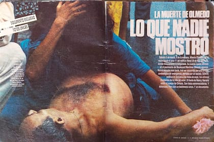 Foto Revista Gente tomada por Oscar Etchart