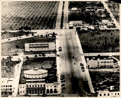Fotografía de Coral Gables tomada en 1937 (Facebook/Carol Mobley Smith)