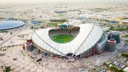 Fotografía exterior del Khalifa International Stadium, de Qatar