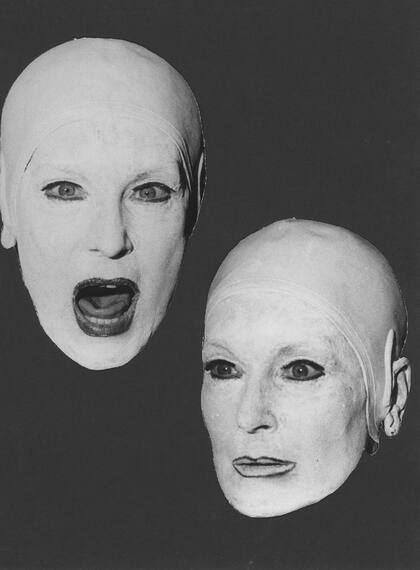 Fotografía intervenida por Marie Louise Alemann para Legítima defensa (1980)