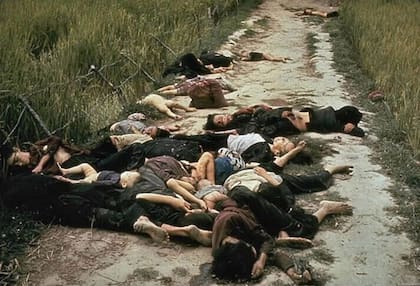 Fotografías como esta mostraron al mundo la brutal masacre de My Lai